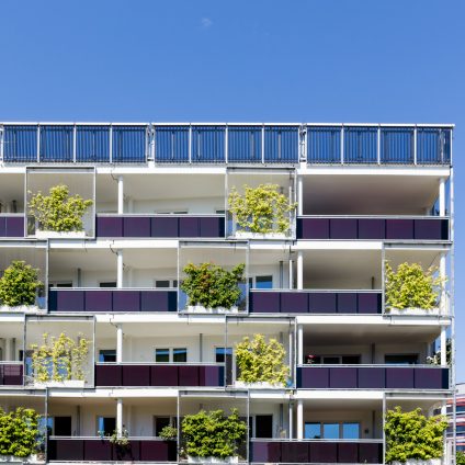 Fotogalerie-Archtektur Begruente-Balkone-Hamburg-Wilhelmsburg