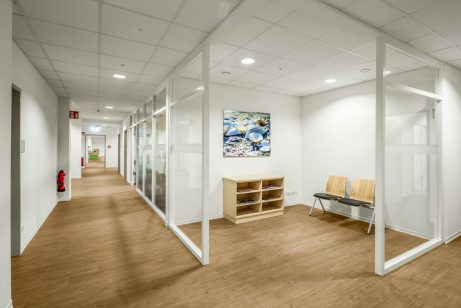 Fotogalerie-Archtektur Innenansicht einer Hamburger Klinik